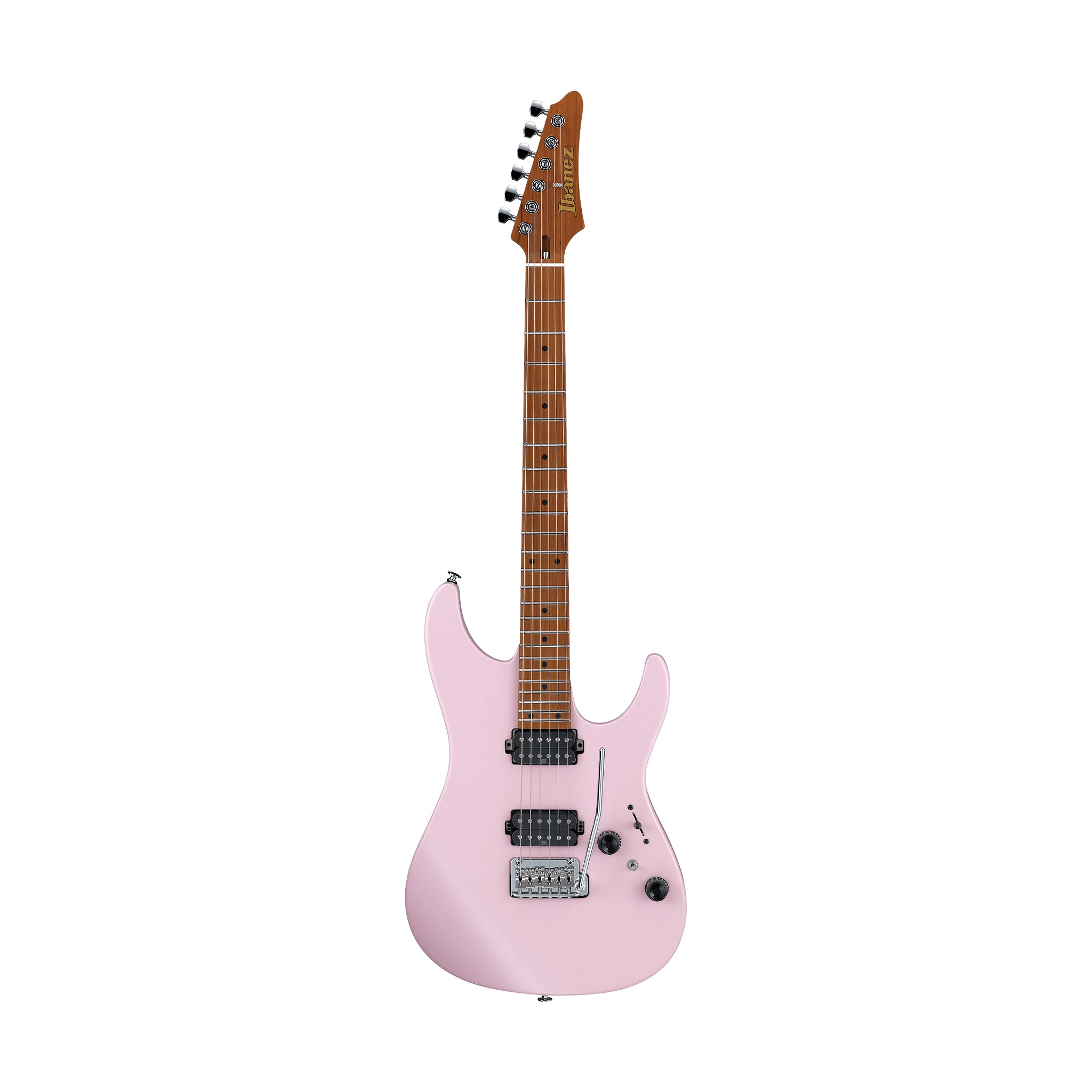 Ibanez Prestige AZ2402-PKF Electric Guitar w/Case, Pink Flat