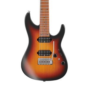 Ibanez Prestige AZ24027-TFF Electric Guitar w/Case, Tri Fade Burst Flat