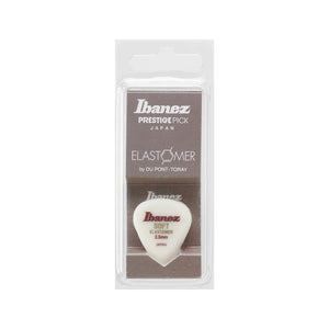Ibanez EL Series BELJ1ST25 Soft Elastomer Guitar Pick Set, Short Teardrop, 3pcs