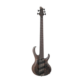 ベース Ibanez BTB805ms Ibanez BTB805MS-TGF 5-String Bass Guitar, Transparent Gray Flat
