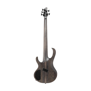Ibanez BTB805MS-TGF 5-String Bass Guitar, Transparent Gray Flat