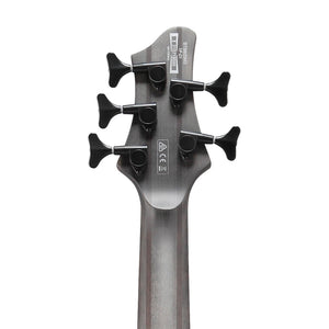 Ibanez BTB805MS-TGF 5-String Bass Guitar, Transparent Gray Flat