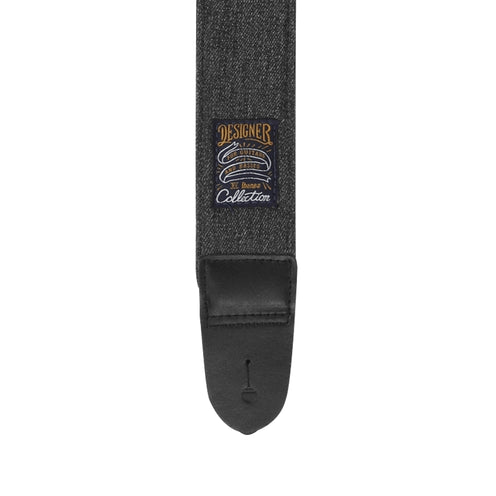 Ibanez DCS50D-BKD Designer Collection Guitar Strap, Black Denim