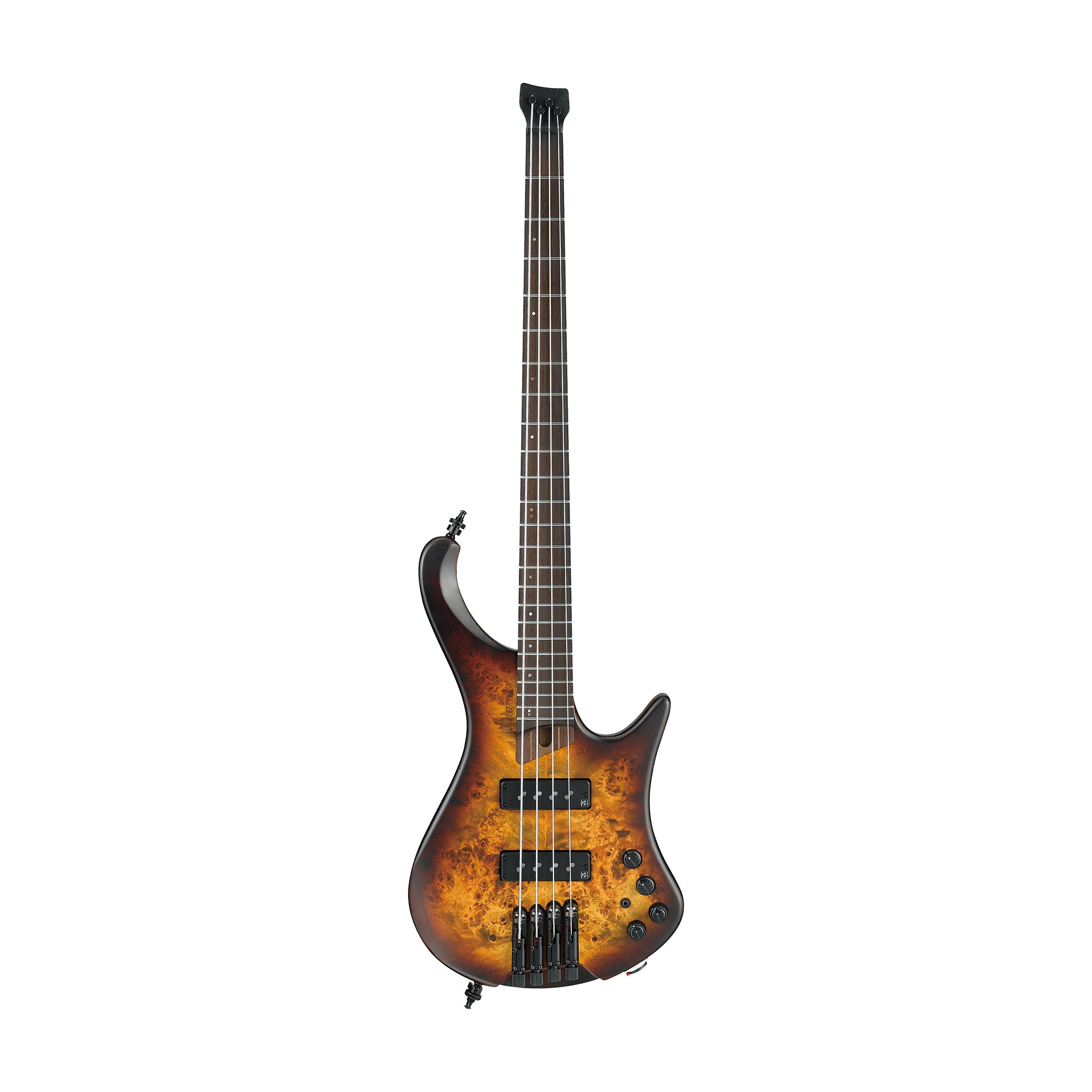 Ibanez Bass Workshop EHB1500-DEF Electric Bass Guitar w/Gig Bag, Dragon Eye Burst Flat