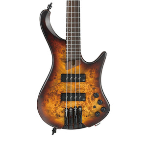 Ibanez Bass Workshop EHB1500-DEF Electric Bass Guitar w/Gig Bag, Dragon Eye Burst Flat