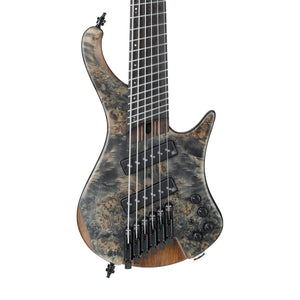 Ibanez Bass Workshop EHB1506MS-BIF Electric Bass Guitar w/Gig Bag, Black Ice Flat