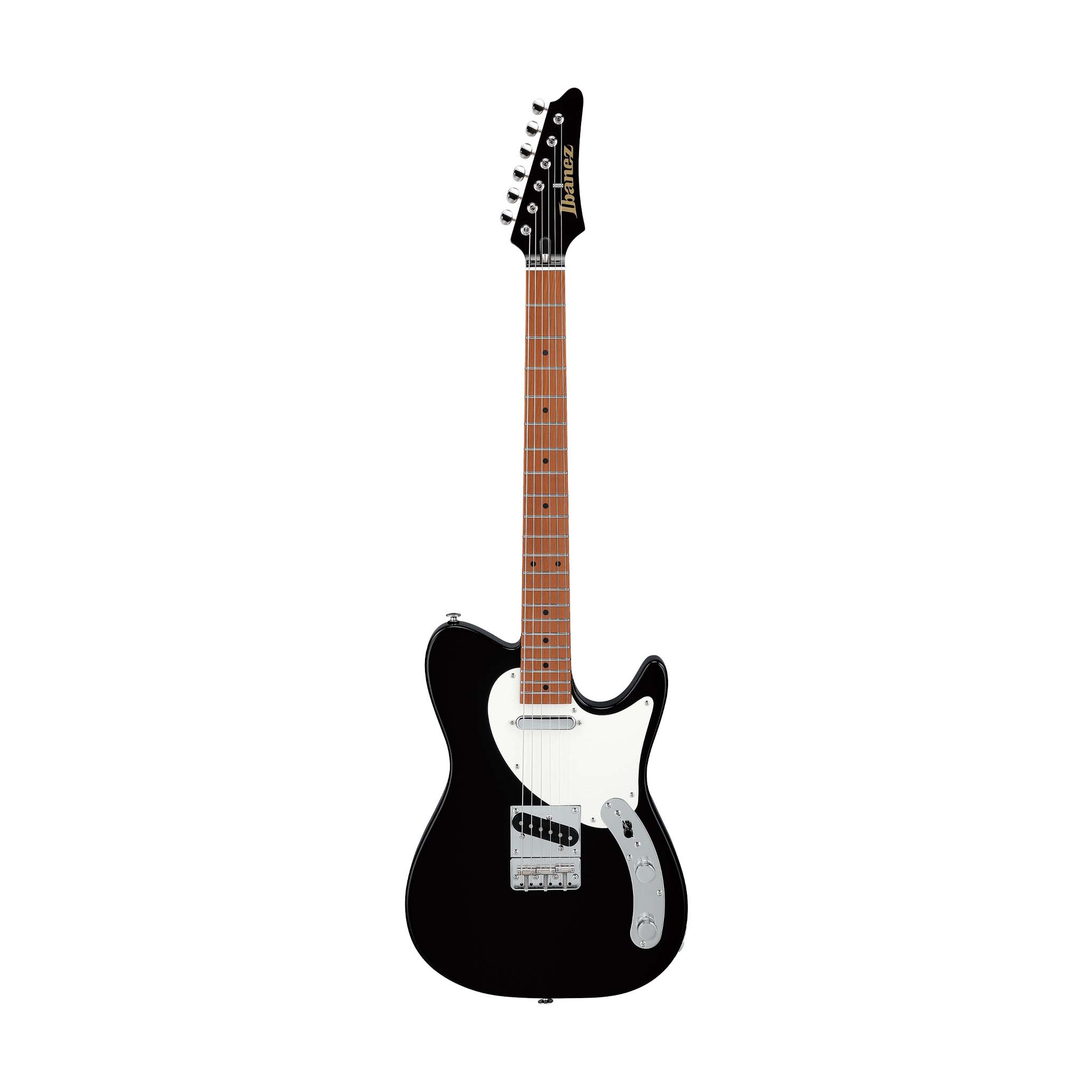 Ibanez FLATV1-BK Josh Smith Signature Electric Guitar w/ Case, Black