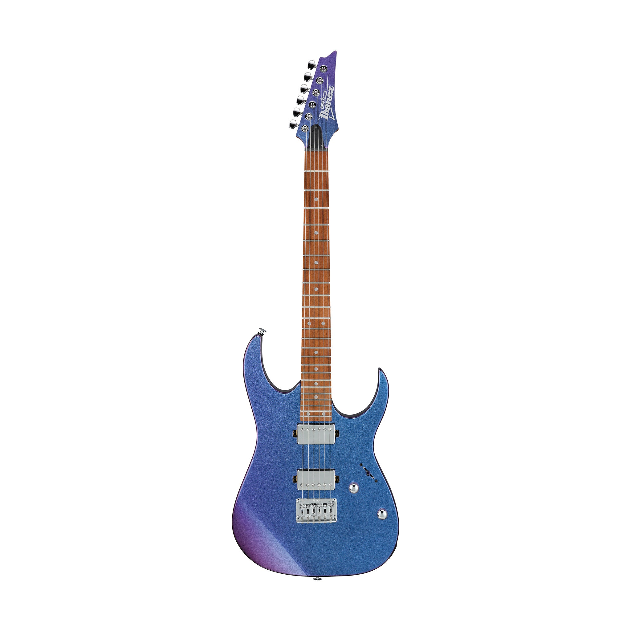 Ibanez GRG121SP-BMC Electric Guitar, Blue Metal Chameleon