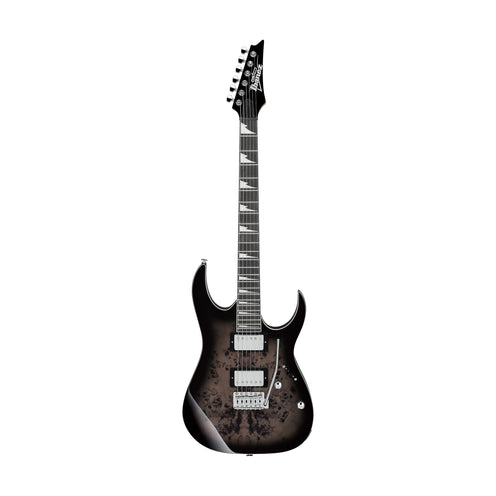 Ibanez GRG220PA1-BKB Electric Guitar, Brown Black Burst