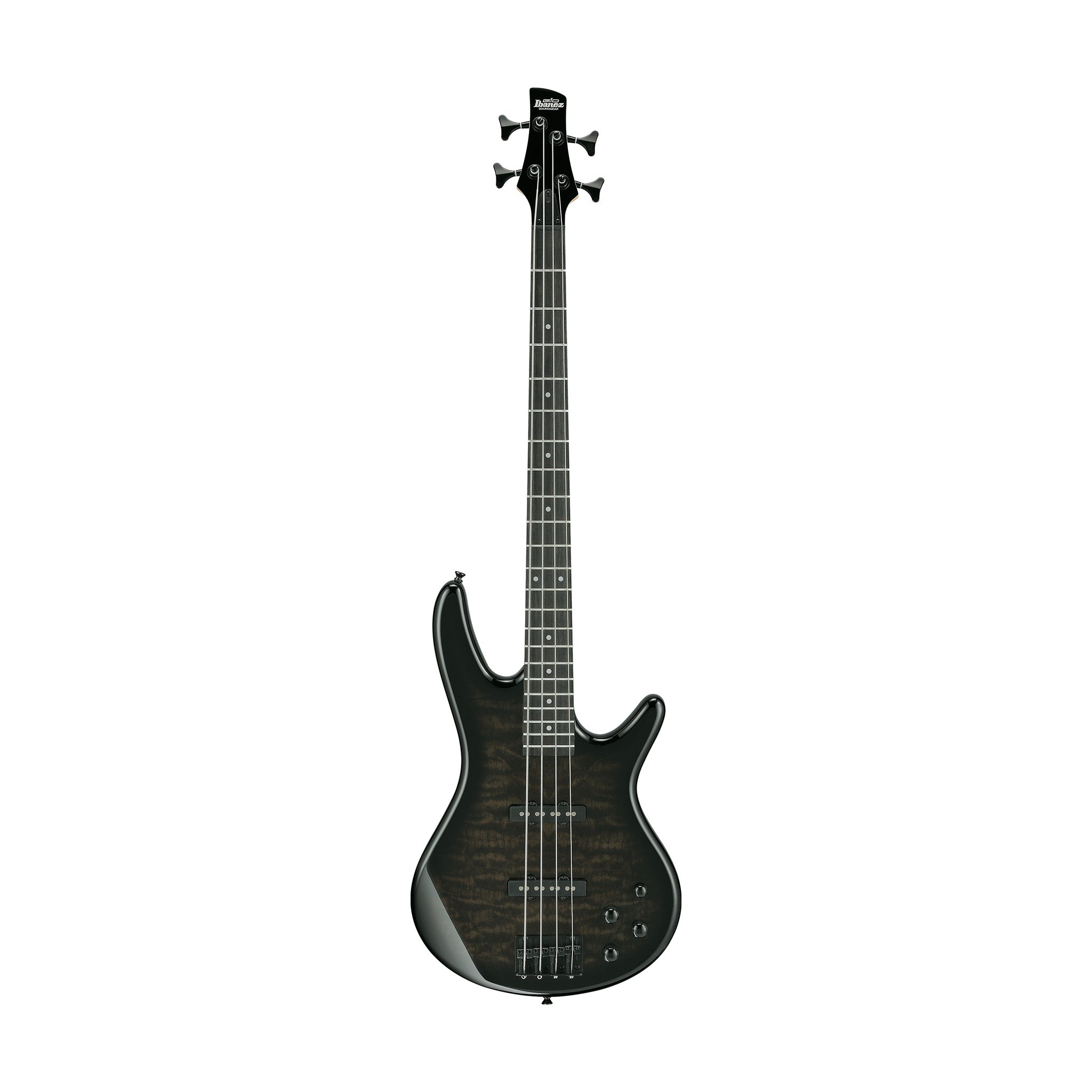 Ibanez GSR280QA-TKS Electric Bass Guitar, Transparent Black Sunburst