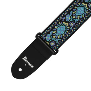 Ibanez GSV50-P1 Guitar Strap, Light Blue