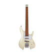 Ibanez ICHI10 Ichika Signature Headless Electric Guitar w/ Bag, Vintage White Matte