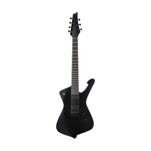 Ibanez ICTB721-BKF 7-String Electric Guitar w/Bag, Black Flat