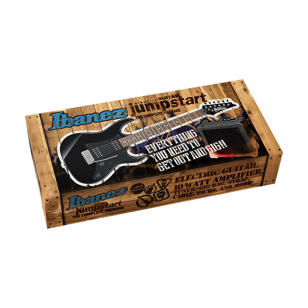 JUMPSTART J. WARD イェ・レフト・ターン・イン Ibanez Jumpstart IJRX20E-BL Electric Guitar Pack, Blue – Swee Lee