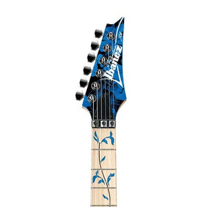 Ibanez JEM77P-BFP Steve Vai Signature Electric Guitar w/Gig Bag, Blue Floral Pattern