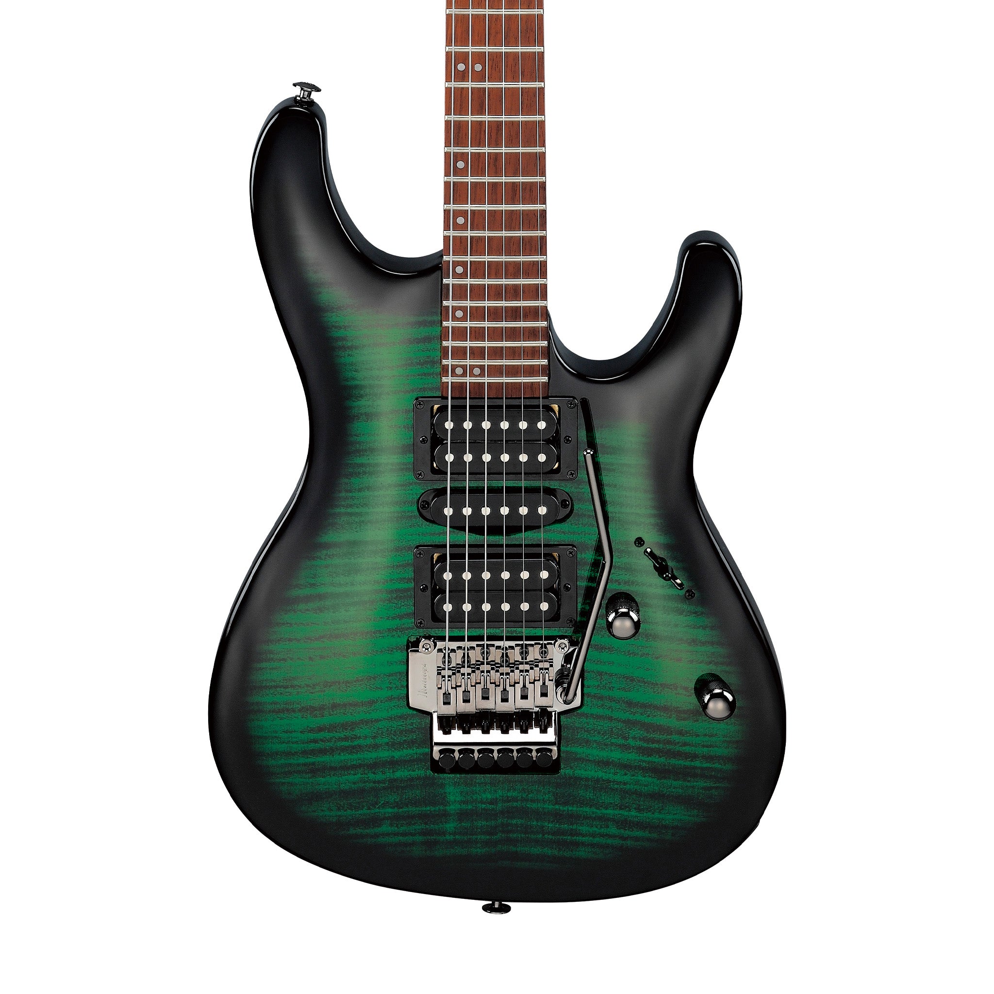 Ibanez SAベースKIKO10P TGT Ibanez KIKOSP3-TEB Electric Guitar, Transparent Emerald Burst