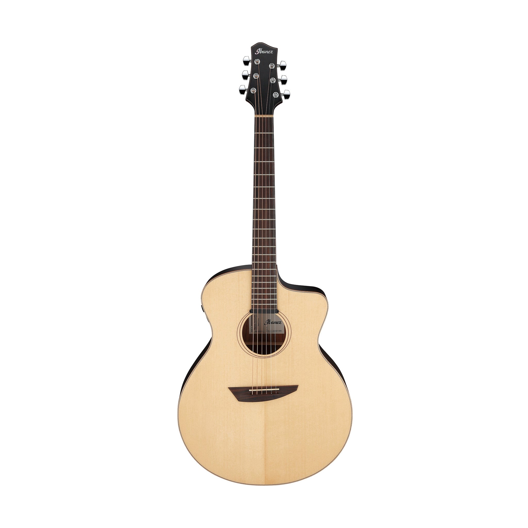 Ibanez PA300E-NSL Acoustic-Electric Guitar w/Natural Satin Top & Bag, Natural Low Gloss