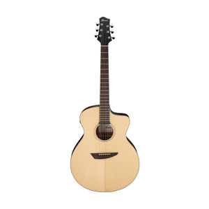 Ibanez PA300E-NSL Acoustic-Electric Guitar w/Natural Satin Top & Bag, Natural Low Gloss