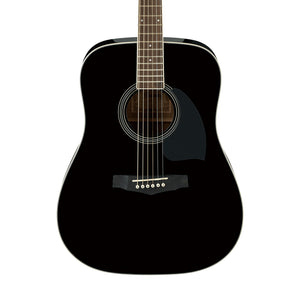 Ibanez PF15-BK Acoustic Guitar, RW Neck, Black
