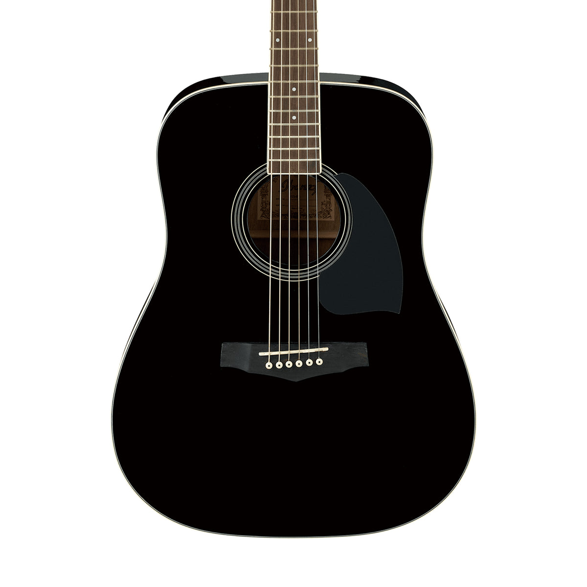 Ibanez PF15-BK Acoustic Guitar, RW Neck, Black – Swee Lee Singapore
