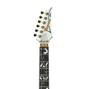 Ibanez PIA Steve Vai Signature Electric Guitar w/ Case, Stallion White