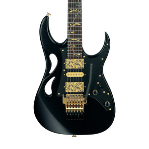 Ibanez PIA Steve Vai Signature Electric Guitar w/ Case, Onyx Black