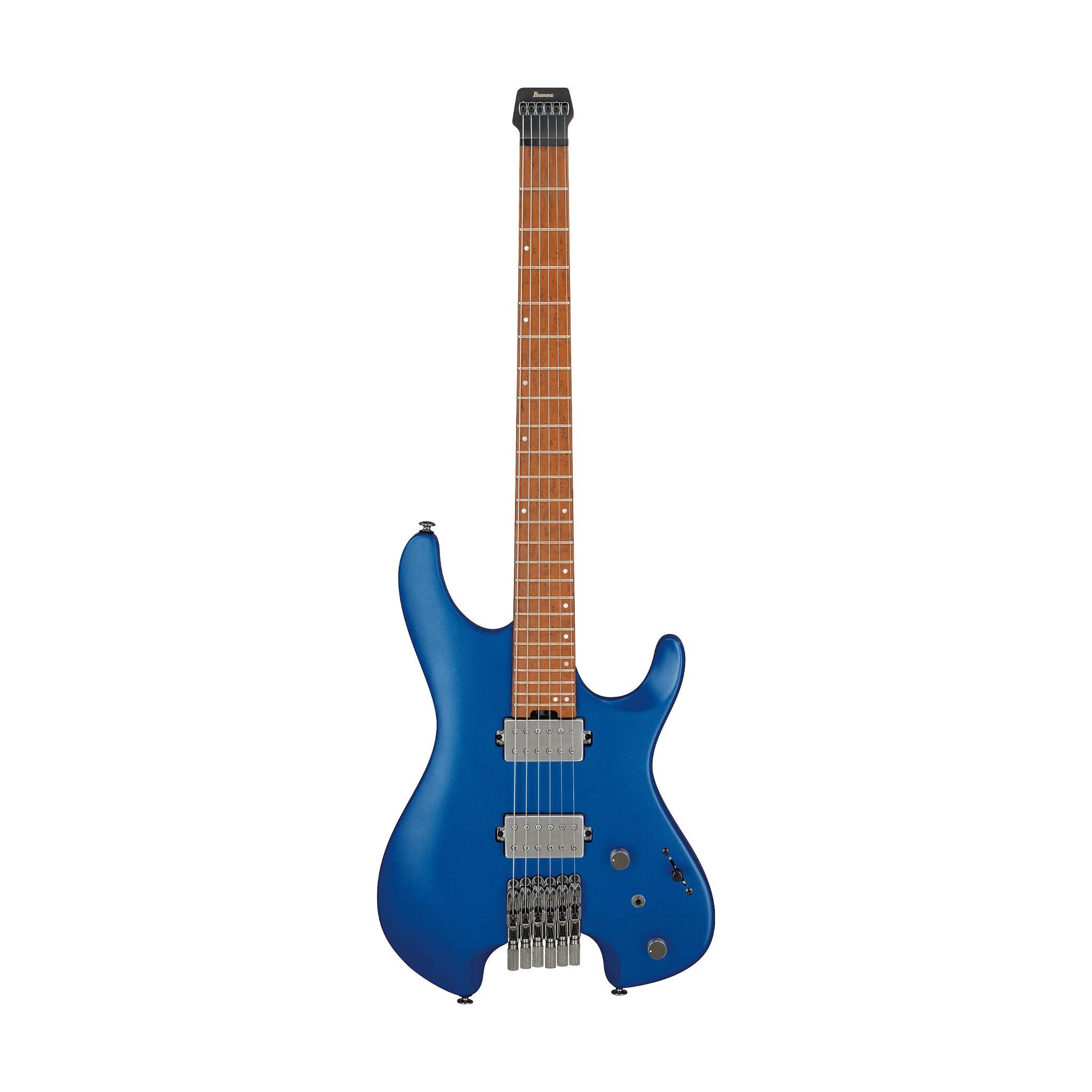Ibanez Q52-LBM Headless Electric Guitar w/Bag, Laser Blue Matte