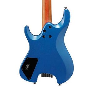 Ibanez Q52-LBM Headless Electric Guitar w/Bag, Laser Blue Matte