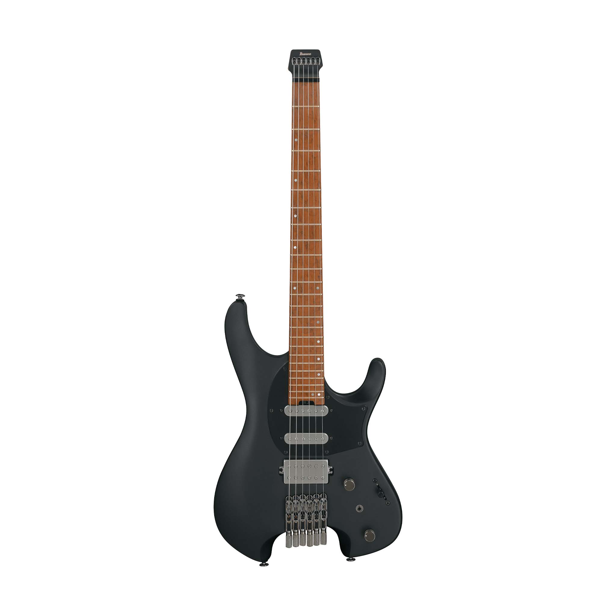 Ibanez Q54-BKF Headless Electric Guitar w/Bag, Black Flat – Swee