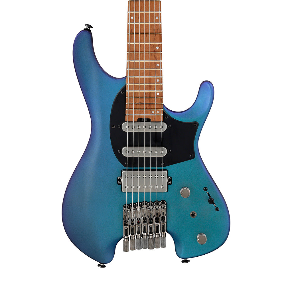 【yuyu】ibanez q547 bmm Ibanez Q547-BMM Headless Electric Guitar w/Bag, Blue Chameleon