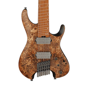 Ibanez QX527PB-ABS Headless Electric Guitar w/Bag, Antique Brown Stained