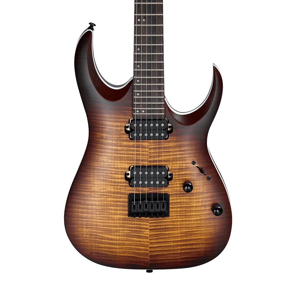 Ibanez RGA42FM-DEF Electric Guitar, Dragon Eye Burst Flat – Swee
