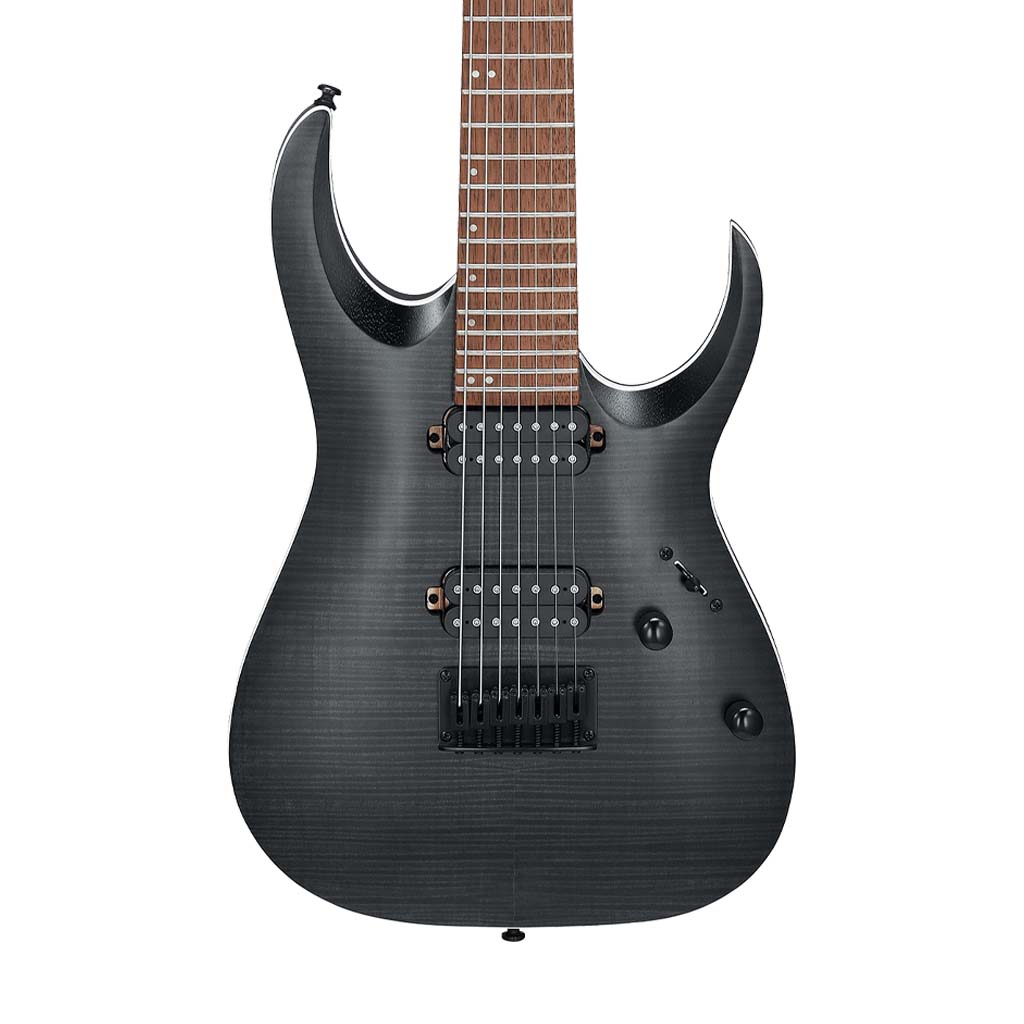 Ibanez RGA742FM-TGF 7-String Electric Guitar, Transparent Gray