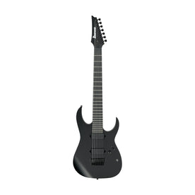 Ibanez Iron Label RGIXL7-BKF 7-String Electric Guitar, Black Flat