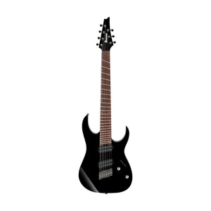 Ibanez RGMS7-BK 7-String Electric Guitar, Black