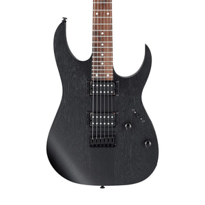 Ibanez RGRT421-WK Electric Guitar, Weathered Black