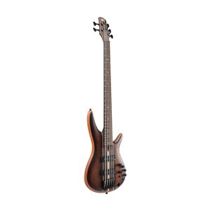 Ibanez Premium SR1355B-DUF 5-String Electric Bass Guitar w/Gig Bag, Dual Mocha Burst Flat