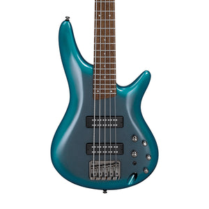 Ibanez SR305E-CUB 5-String Electric Bass Guitar, Cerulean Aura Burst