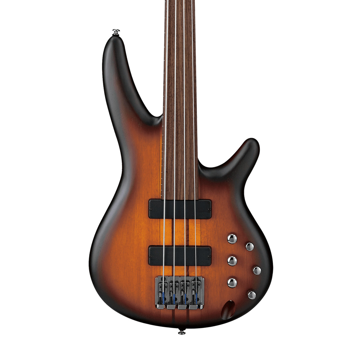 IBANEZ フレットレスエレキベース SRF700 Ibanez SRF700-BBF 4-String Fretless Bass, Brown Burst Flat – Swee