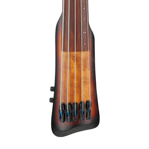 Ibanez Bass Workshop UB805-MOB 5-String Upright Bass w/Gig Bag, Mahogany Oil Burst
