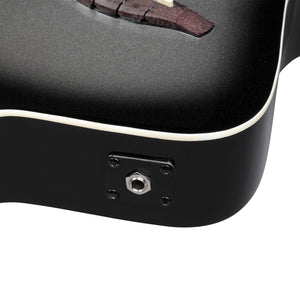 Ibanez UICT100-MGS Ukulele w/Bag, Metallic Grey Sunburst