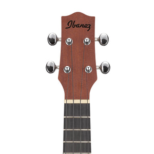 Ibanez UKS100-OPN Soprano Ukulele w/ Bag, Open Pore Natural