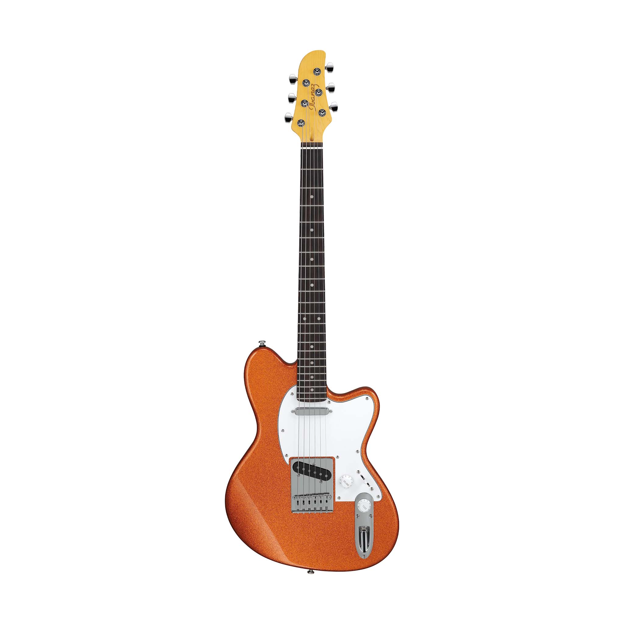 Ibanez YY20-OCS Yvette Young Signature Electric Guitar, Orange Cream Sparkle