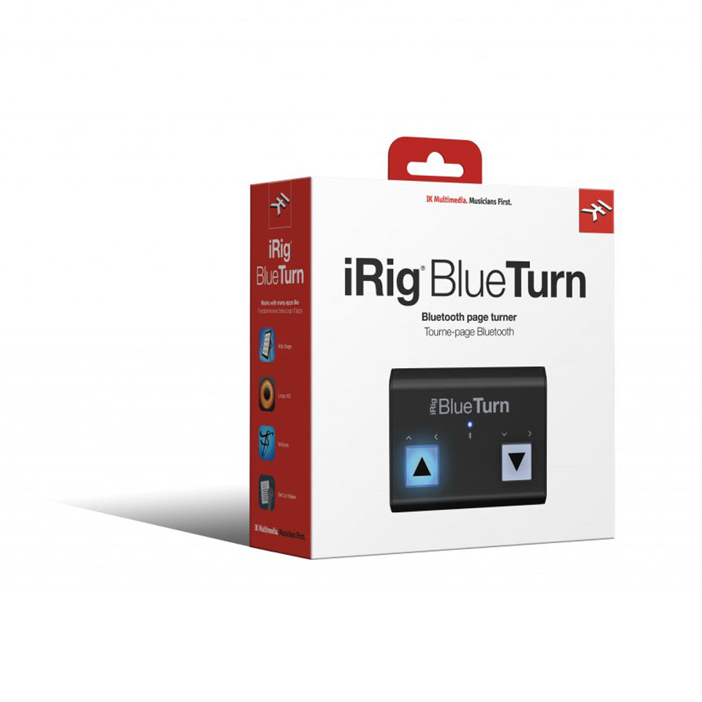 IK Multimedia iRig BlueTurn Bluetooth Page Turner – Swee Lee Singapore