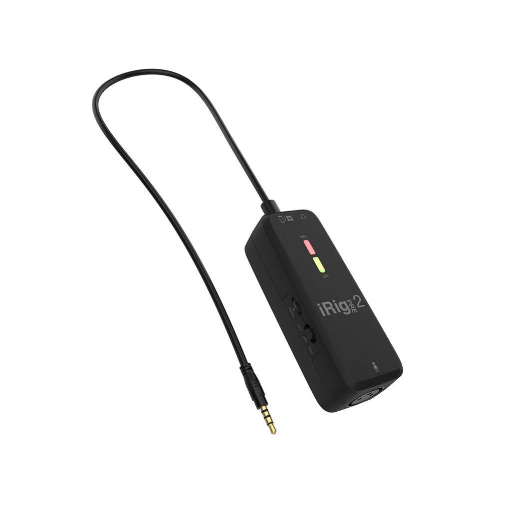 IK Multimedia iRig Pre 2 Mobile Microphone Interface – Swee Lee