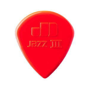 Jim Dunlop 47-3N Jazz III Nylon Pick, 6-Pack