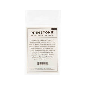 Jim Dunlop 512 Primetone Triangle Grip Pick, 1.4mm, 3-Pack