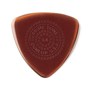 Jim Dunlop 512 Primetone Triangle Grip Pick, 1.4mm, 3-Pack