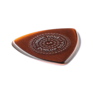 Jim Dunlop 512 Primetone Triangle Grip Pick, 1.4mm, 3-Pack
