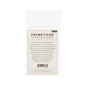 Jim Dunlop 516P 1.3 Primetone Small Triangle w/Grip Pick, 3-Pick Player's Pack